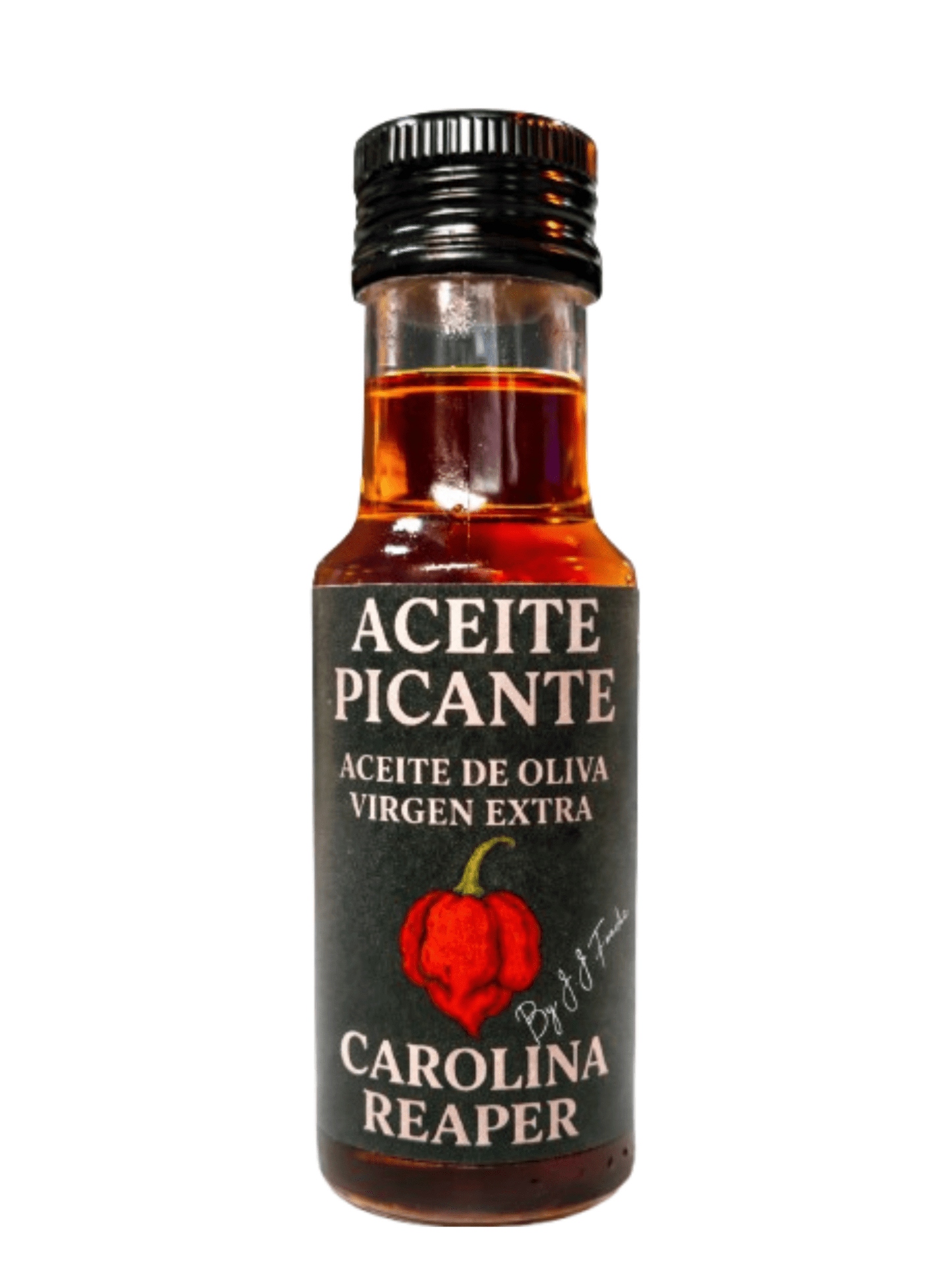 Aceite picante extremo carolina reaper aceite de oliva virgen extra infusionado muy intenso
