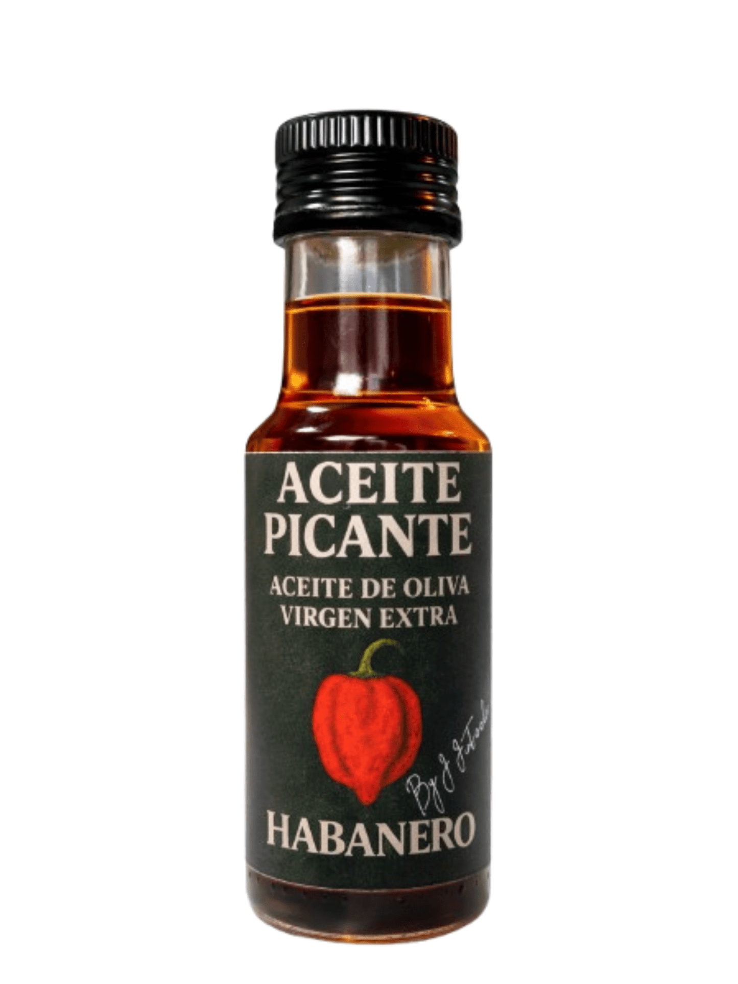 Aceite picante de habanero aceite de oliva virgen extra infusionado sabor intenso