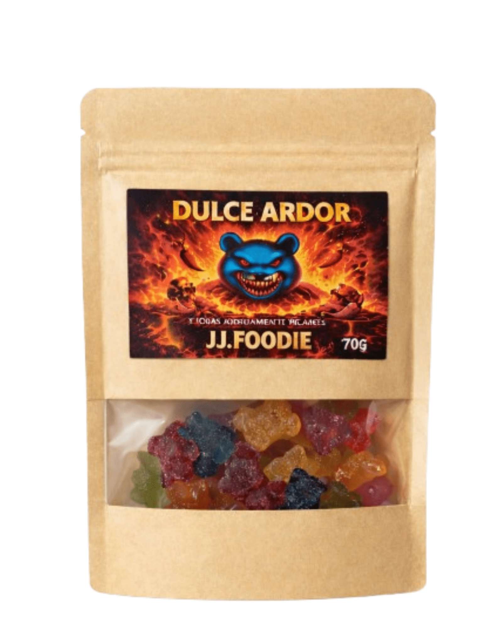 Ositos dulce ardor gominolas picantes con habanero y carolina reaper dulce intenso
