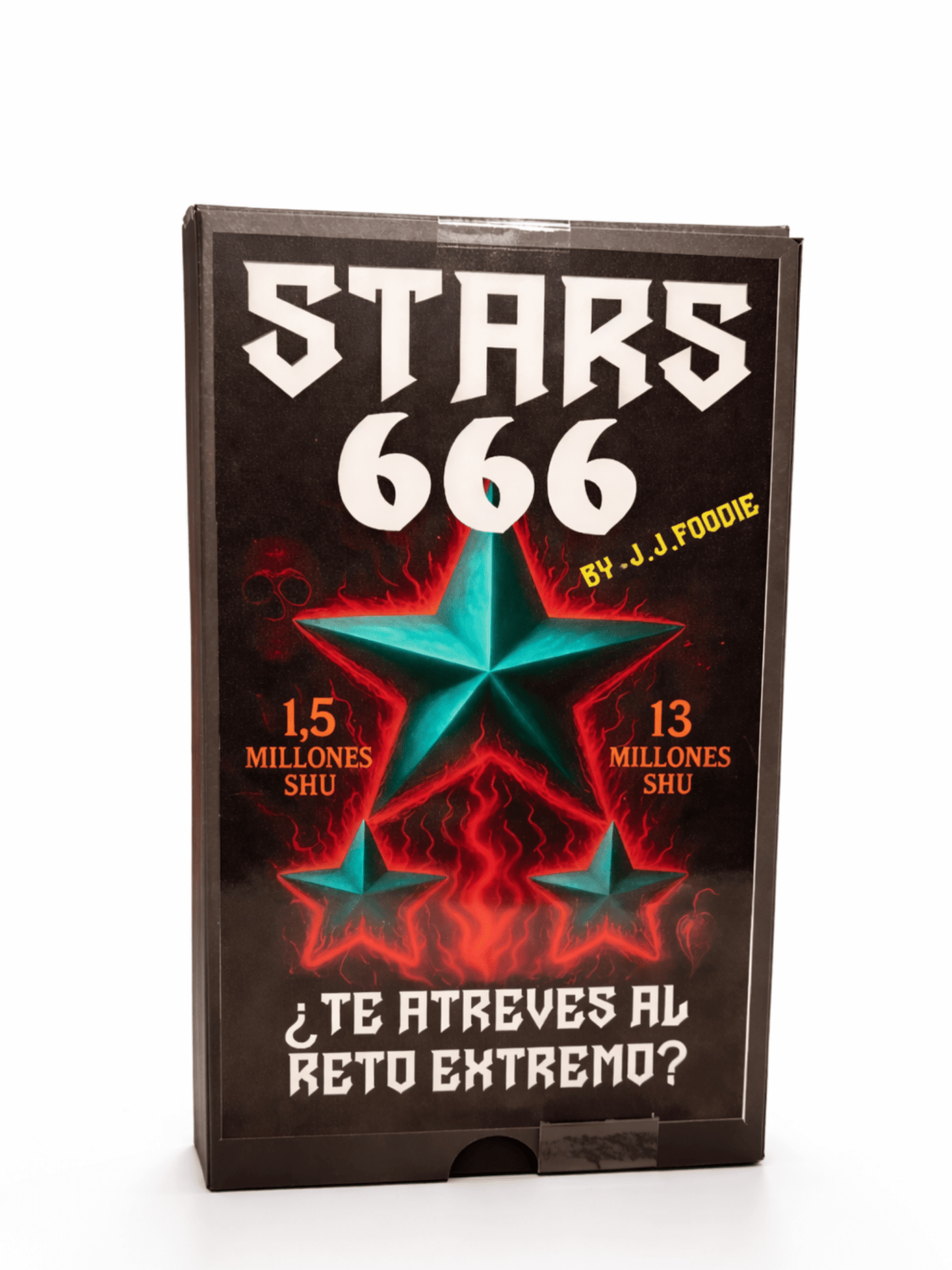 Gominolas más picantes del mundo Stars 666 con extracto extremo de capsaicina