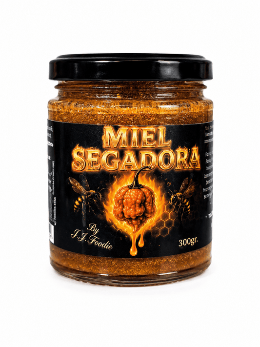 Miel con Carolina Reaper - J.J.Foodie