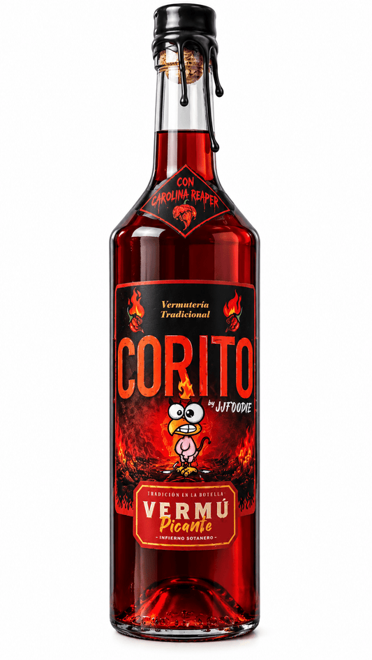 Vermut Picante con Carolina Reaper | CORITO by J.J. Foodie - J.J.Foodie