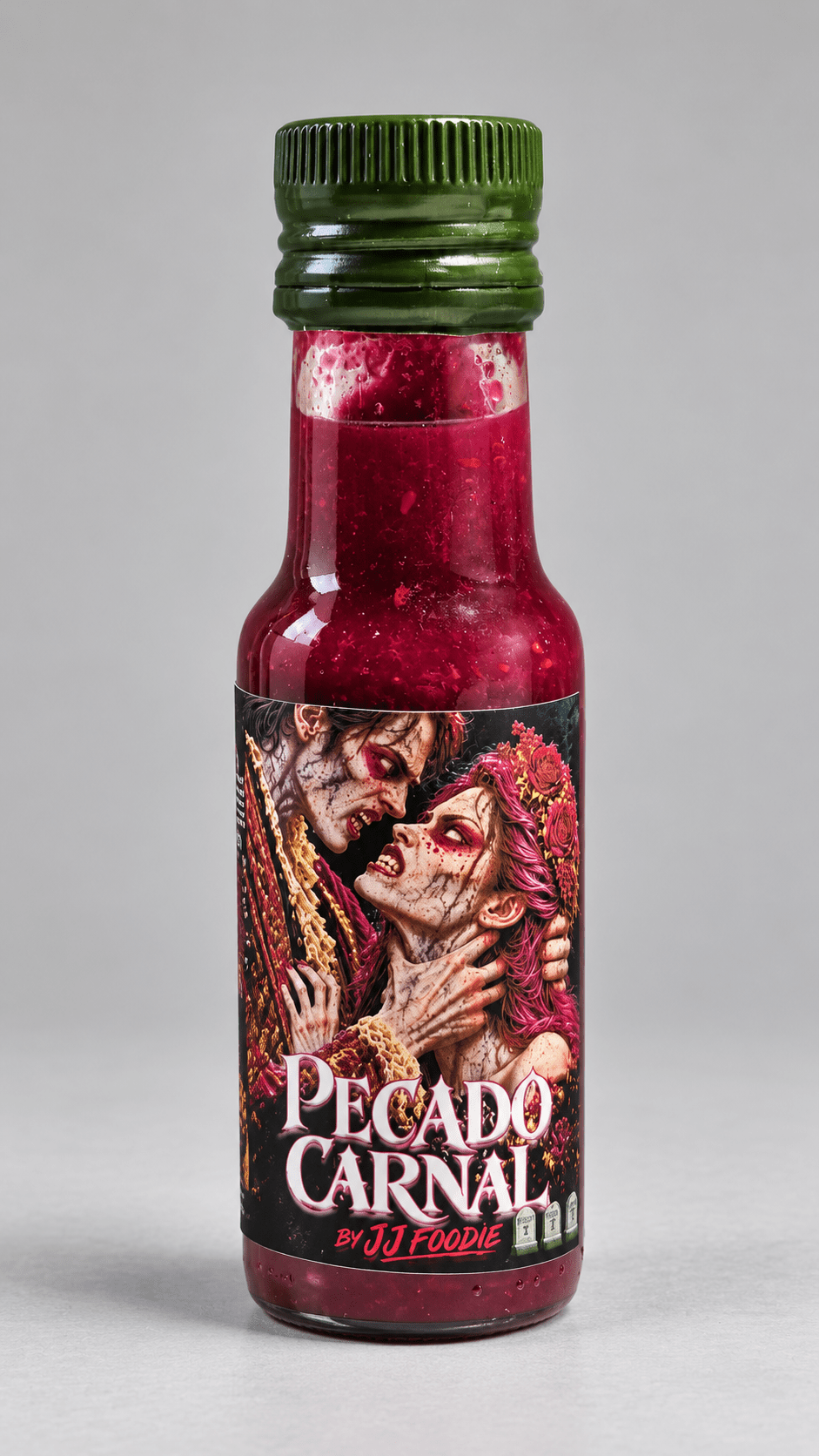 Pecado Carnal - Salsa Picante de Lombarda, Frutos Rojos y Habanero - J.J.Foodie