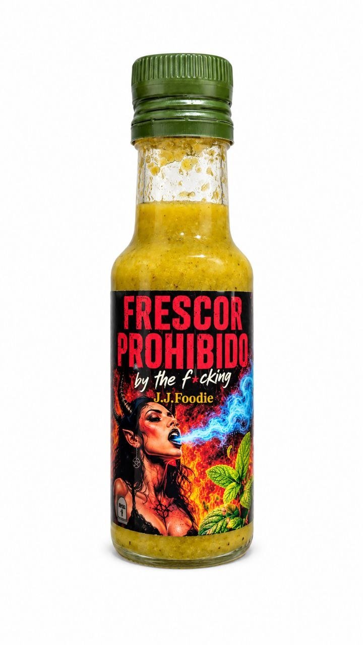 Frescor Prohibido – Salsa de Jalapeño y Hierbabuena - J.J.Foodie